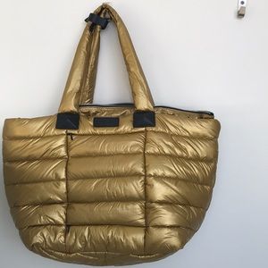 Mackage puff purse gold